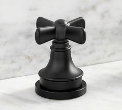 Mercer Cross Handle Widespread Bathroom Sink Faucet