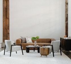 Catia Round Stone Coffee Table (36.5&quot;)