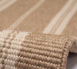 Tavin Striped Outdoor Performance Rug