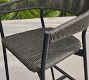 Elmore Metal &amp; Rope Outdoor Bar Stool