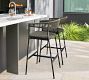Elmore Metal &amp; Rope Outdoor Bar Stool