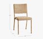 Huntington Wicker Stacking Outdoor Dining Chair