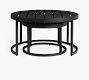 Malibu Metal Round Nesting Outdoor Coffee Table (36&quot;)