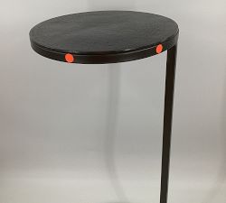 Open Box: Duke Round Metal Accent Table (10&quot;)