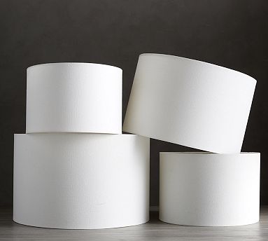 Gallery Linen Straight-Sided Drum Lamp Shade (13&quot;-19'')