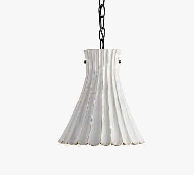Jules Terra Cotta Pendant (10")
