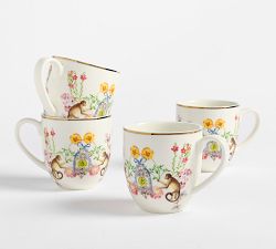 Cynthia Rowley Midsummer Night's Dream Mugs - Set of 4