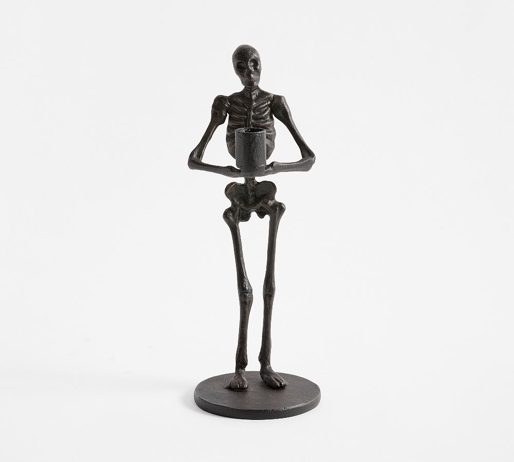 Skeleton Candle Holder