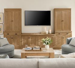 Aubrey 5-Piece Storage Cabinet with Shelf Set (144&quot;)