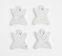 Figural Ghost Marble Coasters - Set of 4