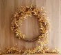 Faux Golden Leaf and Berry Wreath &amp; Garland