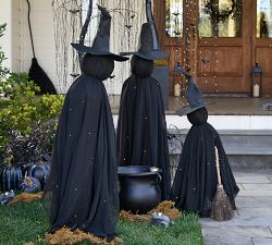 Lit Mini Witches Broom