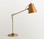 Parker Leather Task Table Lamp (22&quot;)