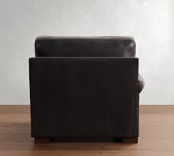 Build Your Own Townsend Roll Arm Leather Sectional