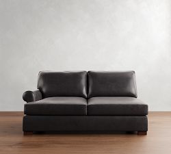 Build Your Own Townsend Roll Arm Leather Sectional