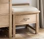 Farmhouse Upholstered Dresser Seat by Michael Graves Design