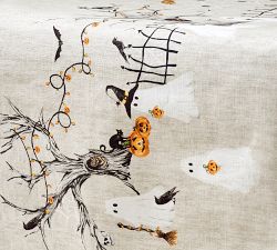 Scary Squad Organic Cotton Table Runner
