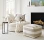 Armond Striped Pouf