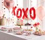 Confetti Heart Cotton Cocktail Coasters - Set of 4