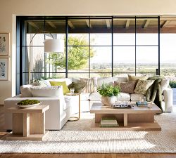 Everson Round Glass C-Table (14&quot;)