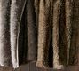 Faux Fur Luxe Ombre Throw