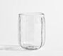 Hammered Caf&#233; Stemless Wine Glasses