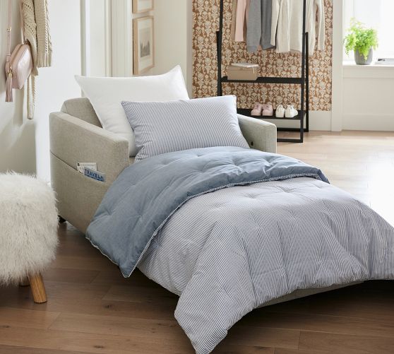 Pacifica Slim Arm Sleeper Chair