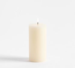 Fluted Pillar Candle