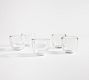 Handcrafted Modern Glass Votive Candleholders - Set of 5