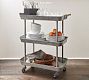 Rainier Galvanized Storage Cart