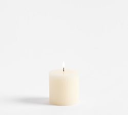 Fluted Pillar Candle