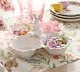 Floral Bunny Stoneware Serveware Collection