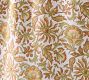 Norvelle Block Print Cotton/Linen Table Throw