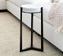 Cori Round Recycled Glass Accent Table (10&quot;)