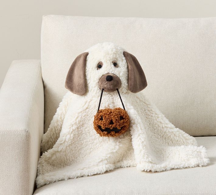Doug the Dog Ghost Pillow Pottery Barn