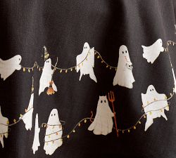 Scary Squad Organic Cotton Round Tablecloth