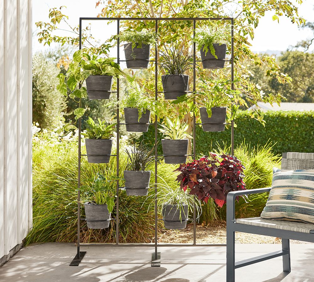 Temple Street Outdoor Planter Privacy Screen