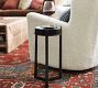 Cori Round Recycled Glass Accent Table (10&quot;)
