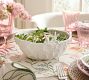 Floral Bunny Stoneware Serveware Collection