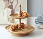 Turned Wood Tiered Stand