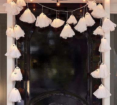 Lit Ghost String Lights