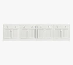 Aubrey Storage Cabinet with Drawers (144")