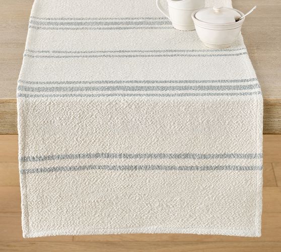 Jackson Stripe Cotton Table Runner