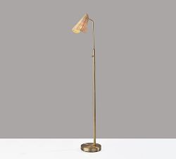 Cole Rattan Floor Lamp (58&quot;)