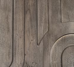Gray Tile-Aged Wall Art