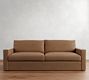 Westwood Square Arm Leather Sofa (65&quot;-125&quot;)