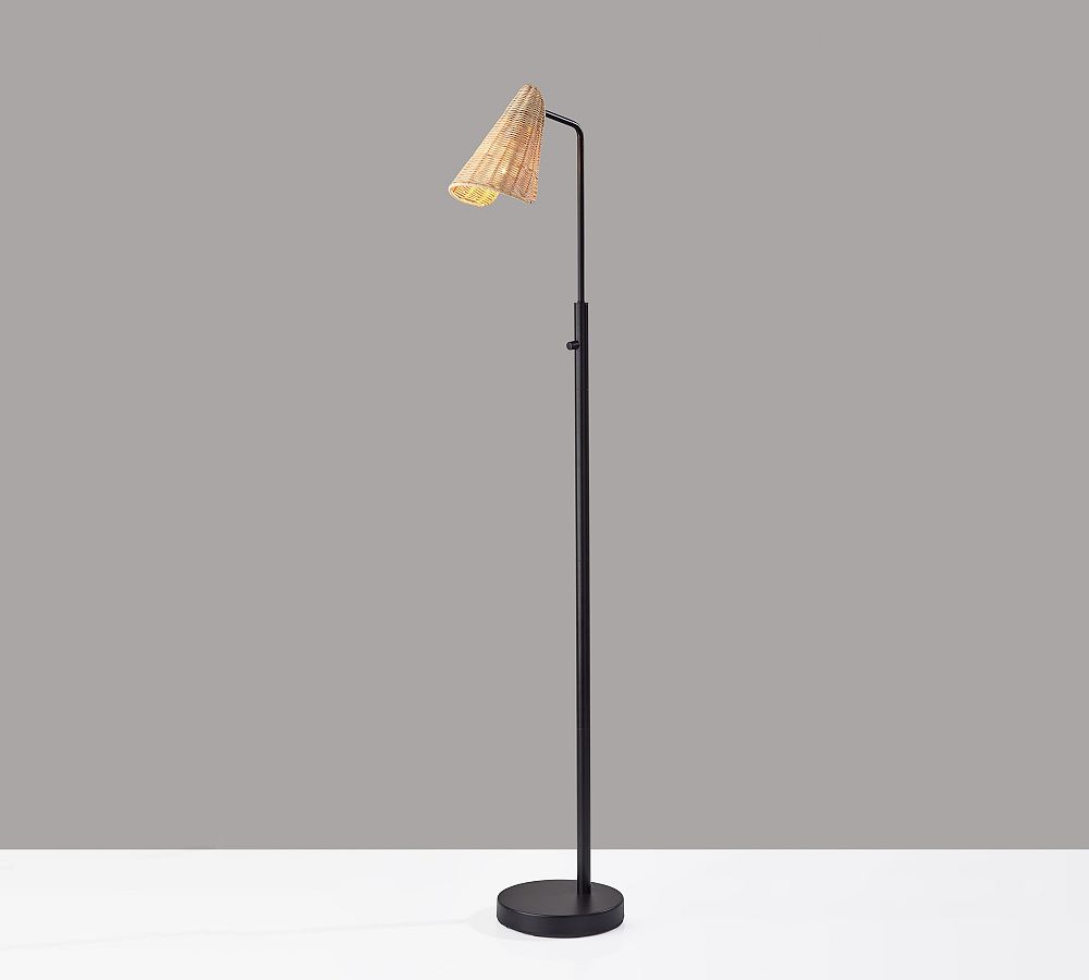 Cole Rattan Floor Lamp (58&quot;)