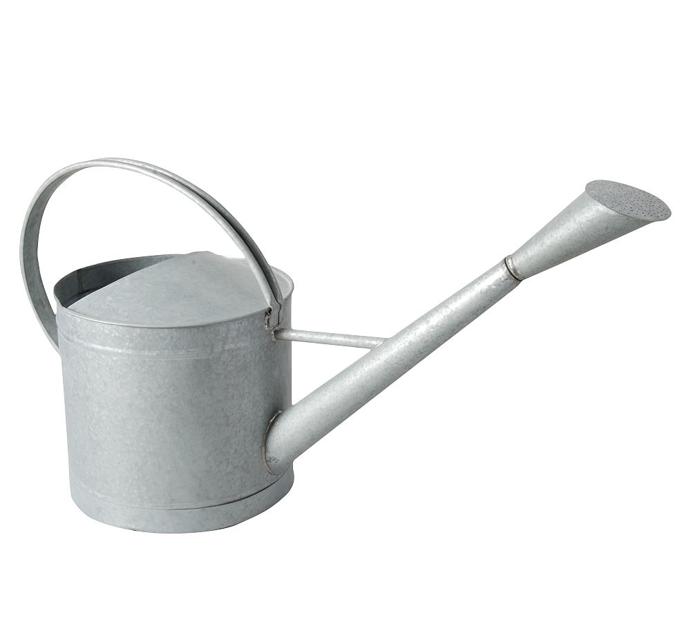 Zinc Watering Can With Long Spout