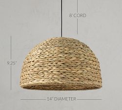 Betty Seagrass Pendant (22&quot;)