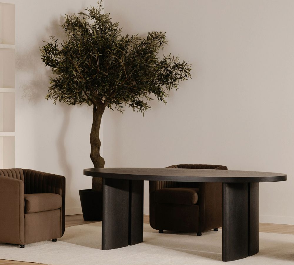 Benny Oval Dining Table (85.75&quot;)
